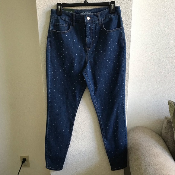 Wild Fable Diamond High Rise Skinny Jeans 8 - Picture 2 of 7